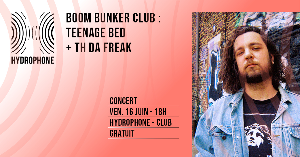 [CHANGEMENT DE PROGRAMME]
Michka Assayas ne pourra pas être avec nous le 16 juin prochain : il est finalement retenu par d'autres obligations professionnelles.
Il est remplacé par l'enfant du pays Teenage Bed (excellent nouvel album) avant <a href="/thdafreak/">th da freak</a>.
#Lorient #Bretagne #lofi