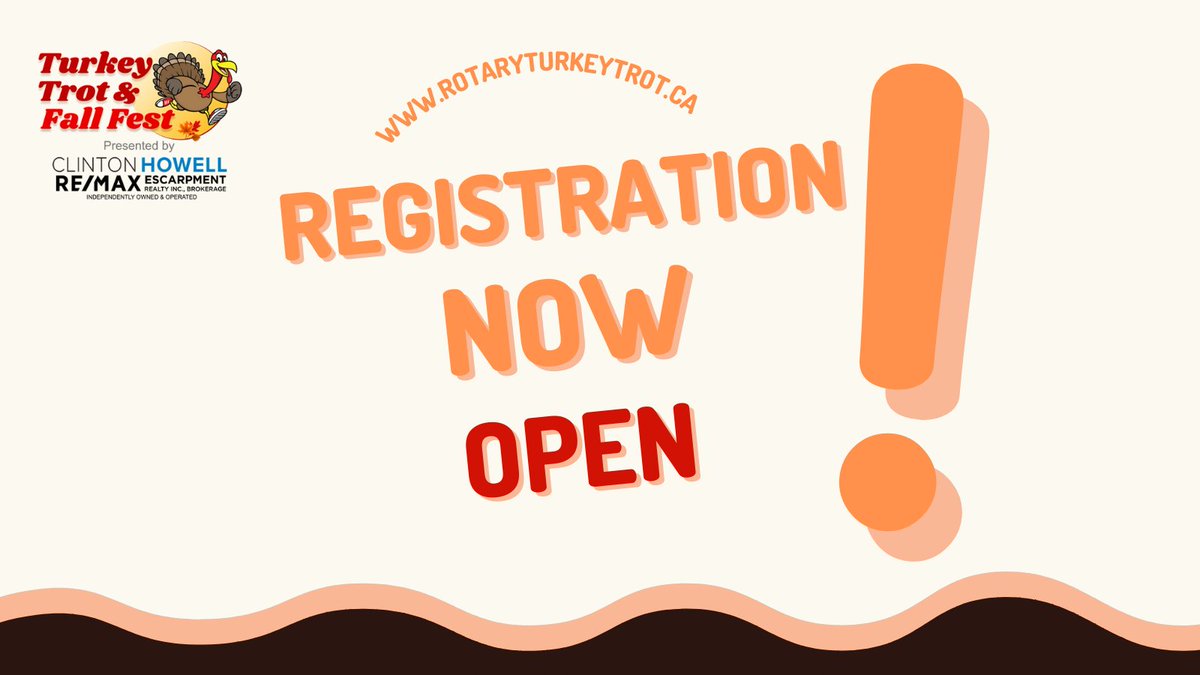 RotaryTurkeyTrt's tweet photo. We're BACK and ready to race at @OPBronteCreek on October 15, 2023!

This year we will aim to raise $10,000+ for @Food4KidsHalton but we can't do it without your help! Register to walk or run with your family and friends. 

Visit our website to learn more! https://t.co/wkO82lyXOV