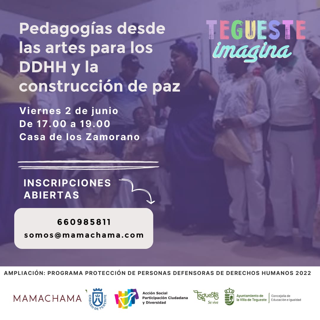 AccionSocialTFE's tweet photo. 💡@mamaChamaa continúa con Tegueste Imagina, un programa de encuentros de cultura comunitaria impulsado en el municipio en colaboración con las concejalías de Educación e Igualdad del @ayto_tegueste https://t.co/OolL33wJzd