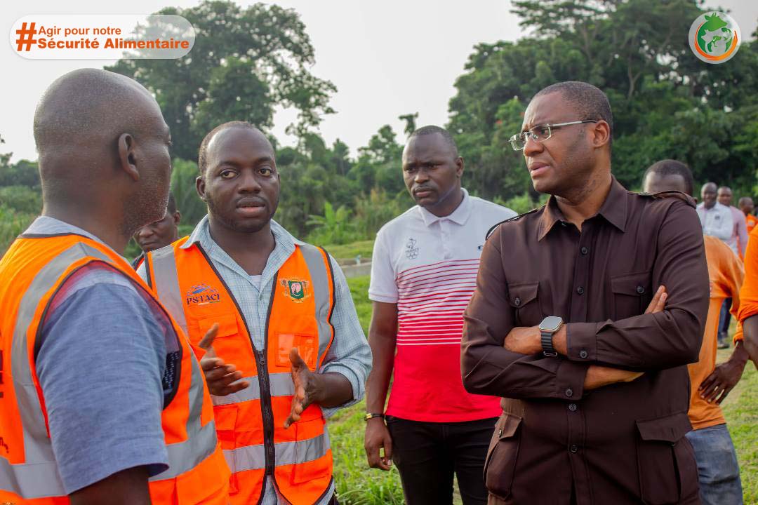 SidiTToure's tweet photo. 09 mois après le lancement du #PSTACI par le Premier ministre M. Patrick ACHI, le 1er août 2022, je me suis rendu sur les sites de la Loka et de Koubi le samedi 27 mai puis le dimanche 28 mai 2023, afin de faire un état des lieux des installations et de l'avancée du programme. https://t.co/eg0uJGXozm