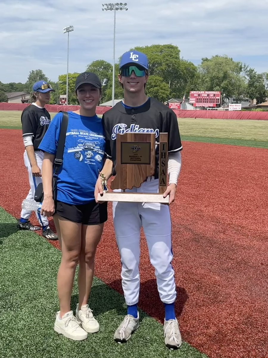 indy2022's tweet photo. Congrats to former Star @JoeyCarra5 and @LCIndiansBball on winning the Sectional 1 Championship! Good luck on Saturday in the Regional! #SkoStars https://t.co/CllOxIFj0e
