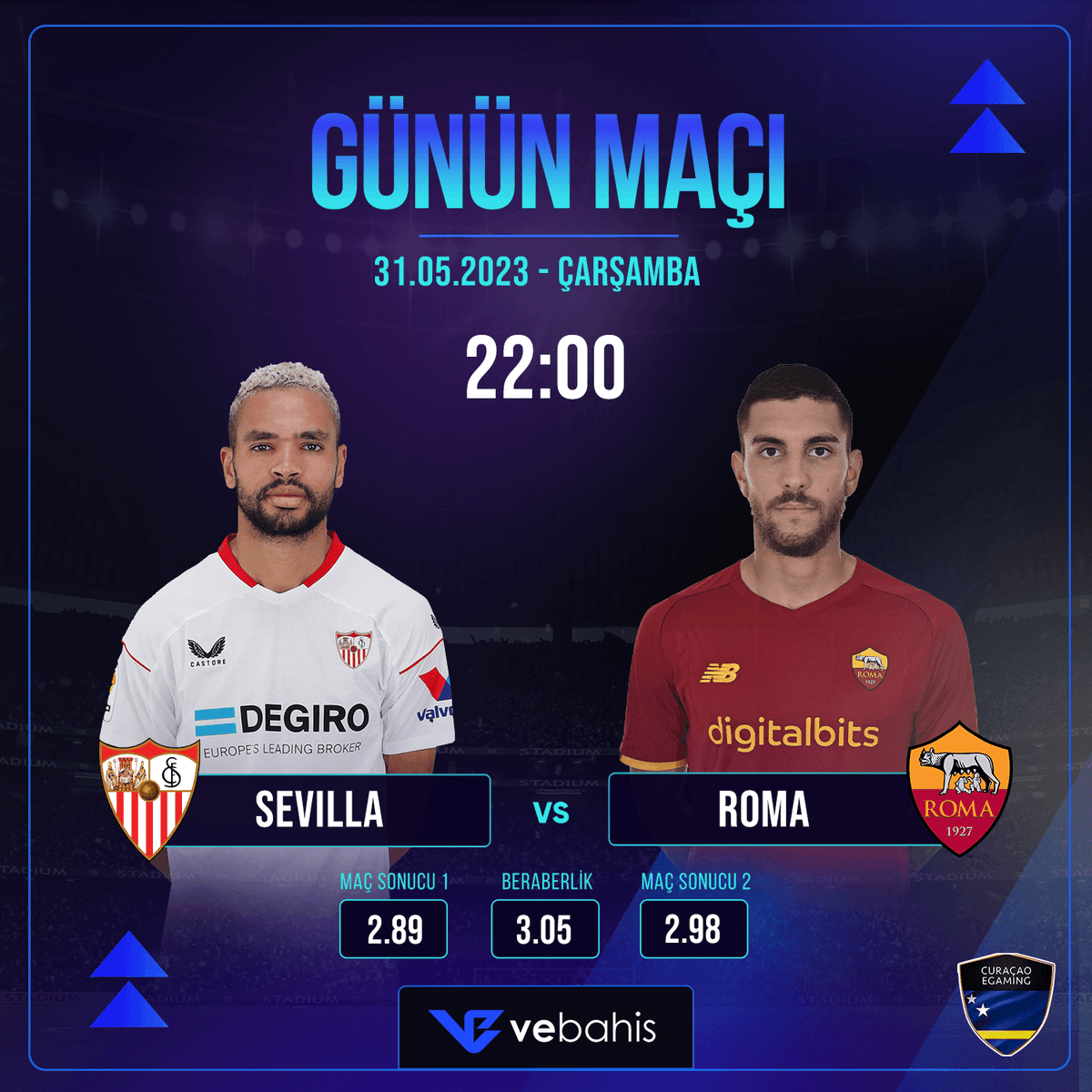 Roma vs Sevilla

📅31.05.2023
⏲️22:00

📷Güncel Giriş : t2m.io/rG4hKk9 

📷 TV Giriş : vebahistv.com