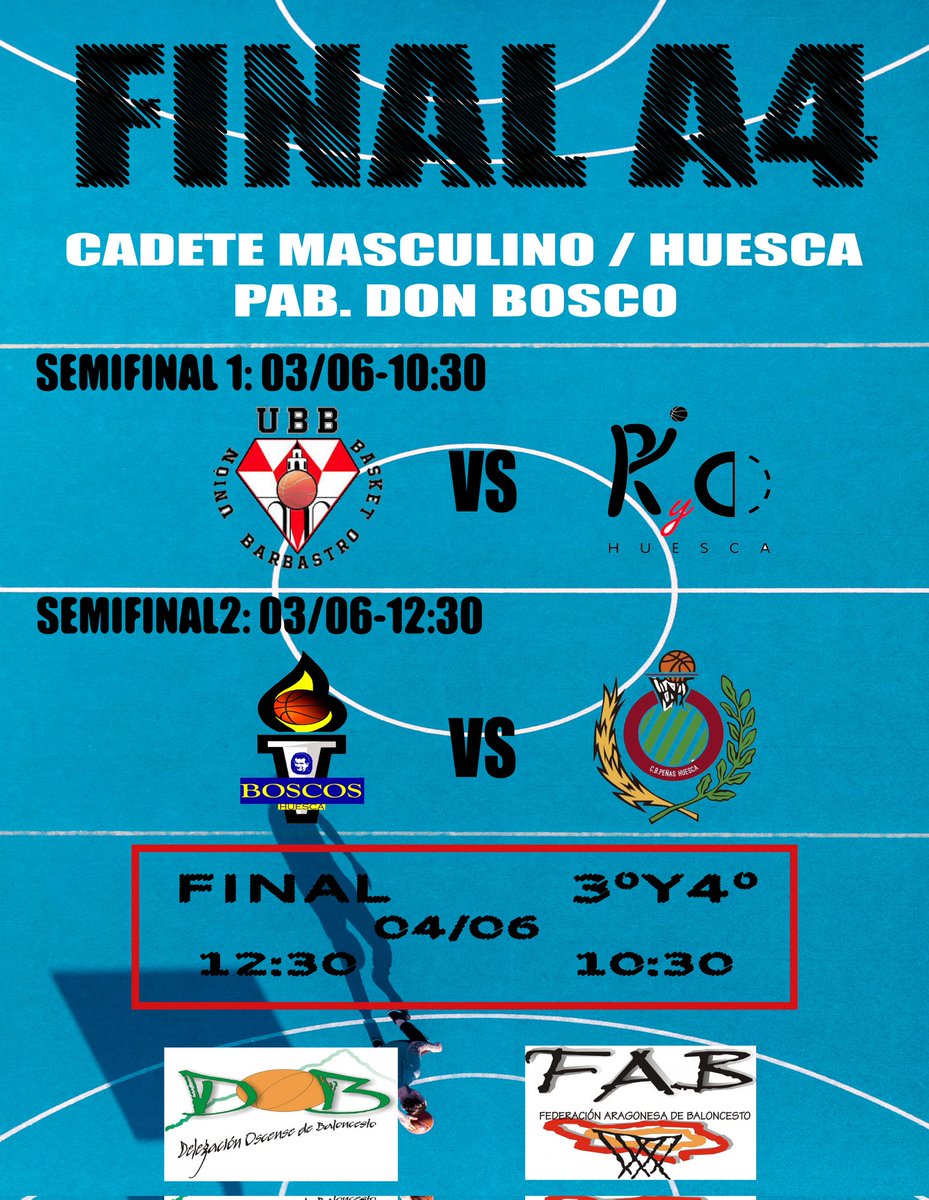 FINAL FOUR EN CASA!! 
AUPA BOSCOS!