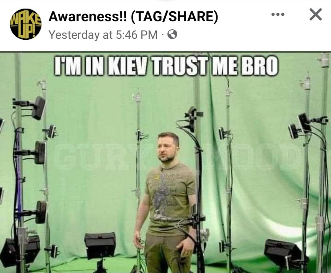 If actors are running the world. Who's the directing?