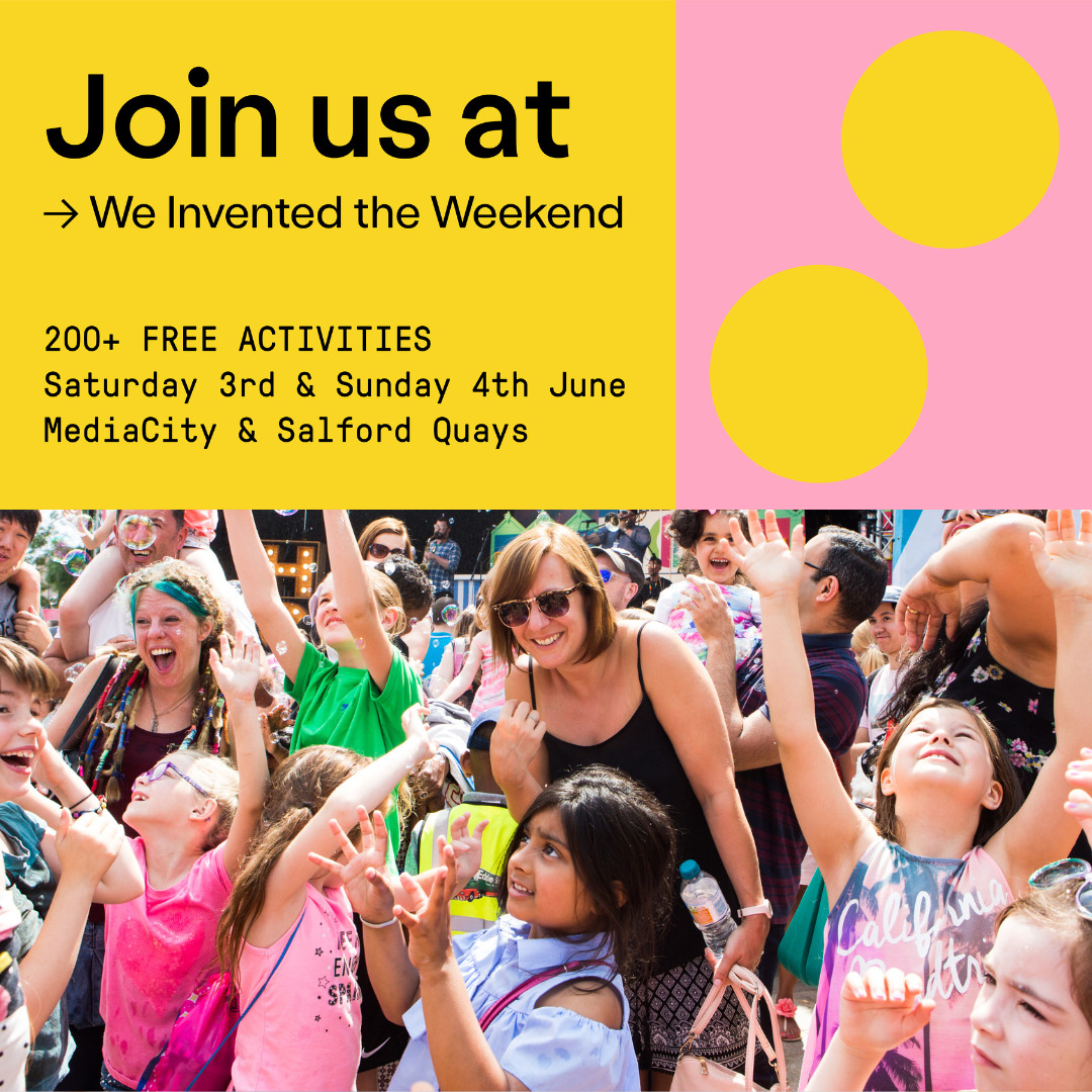 Join the wonderful <a href="/DancingwithDem2/">DancingwithDementia</a> this coming Sunday at the free <a href="/WITWeekend/">WeInventedTheWeekend</a>. Find them in The Plaza in front of the Lowry Theatre from 11.30am before seeing what else is on offer at this fun-packed festival.
Crochet keyrings will also be available for sale on the day too!