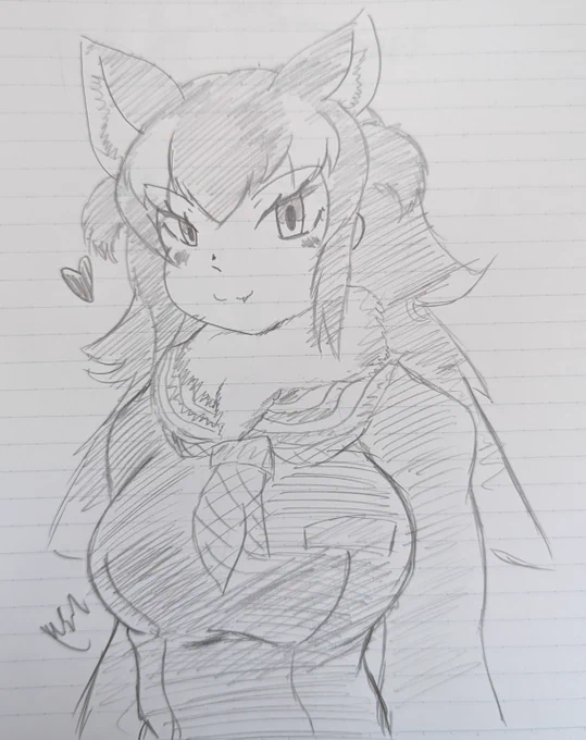 #今月描いた絵を晒そう  モノクロ!