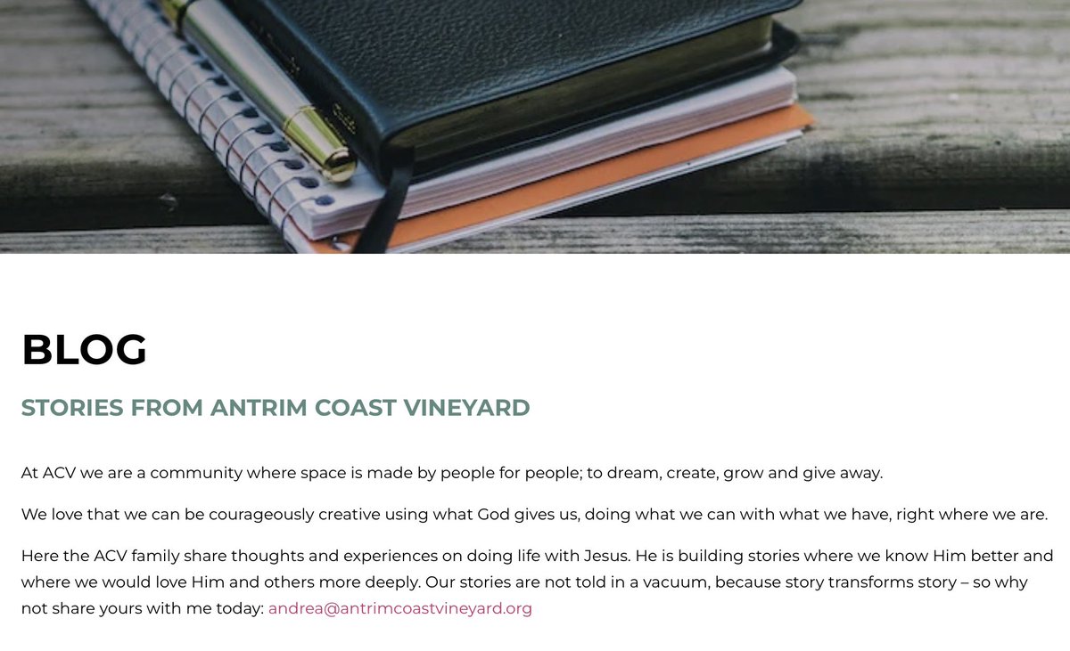acoastvineyard's tweet photo. “I am learning that every wave, big or small, has the potential to be used by God to throw me against Himself; the Rock of Ages.”

Our fantastic first ACV blog post by Jill McIlreavy, is now available to read on our website for June:

https://t.co/2GgzDVG27Q #makingroomforanother https://t.co/QesewtYT5T