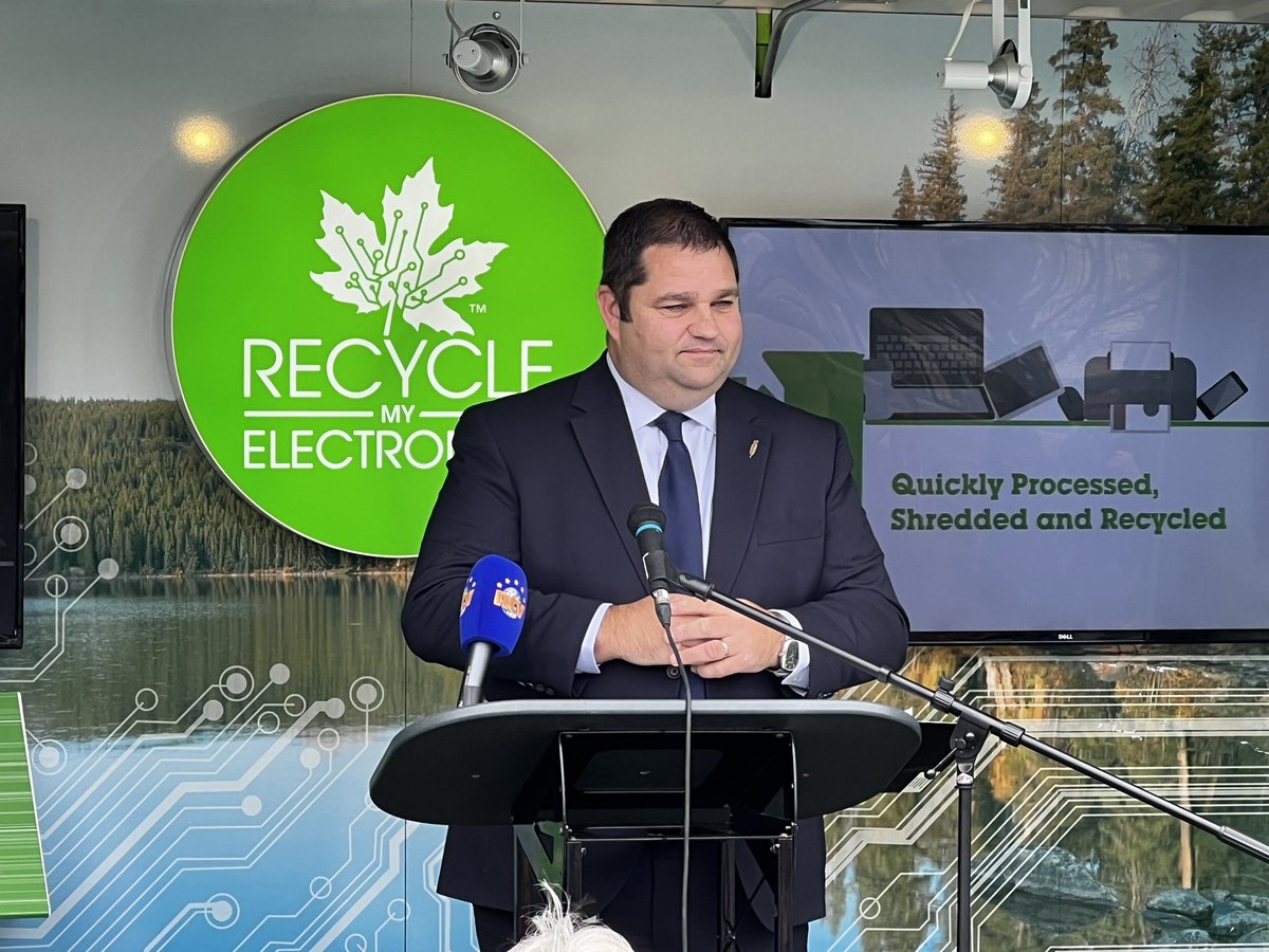 Environment and Climate Change Minister Bernard Davis congratulates the program on 10 years and stresses the importance of recycling electronics.

<a href="/VOCMNEWS/">VOCM News</a>