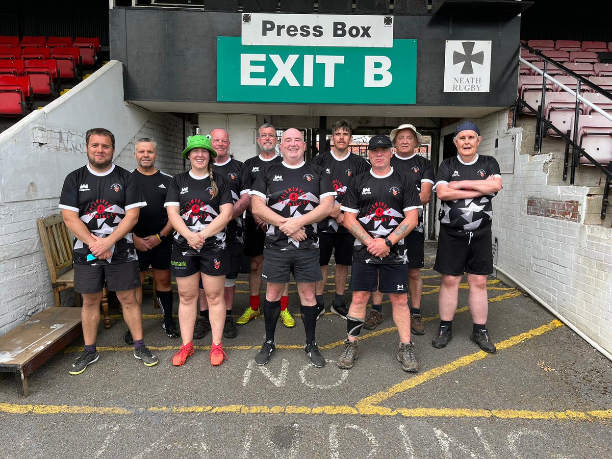 Come and join us #walkingrugby Monday evenings 6.30 at Pontyclun RFC  or Wednesday 10.30am at Pontyclun park. Men and Women no experience needed. Bring a sense of fun and a drink