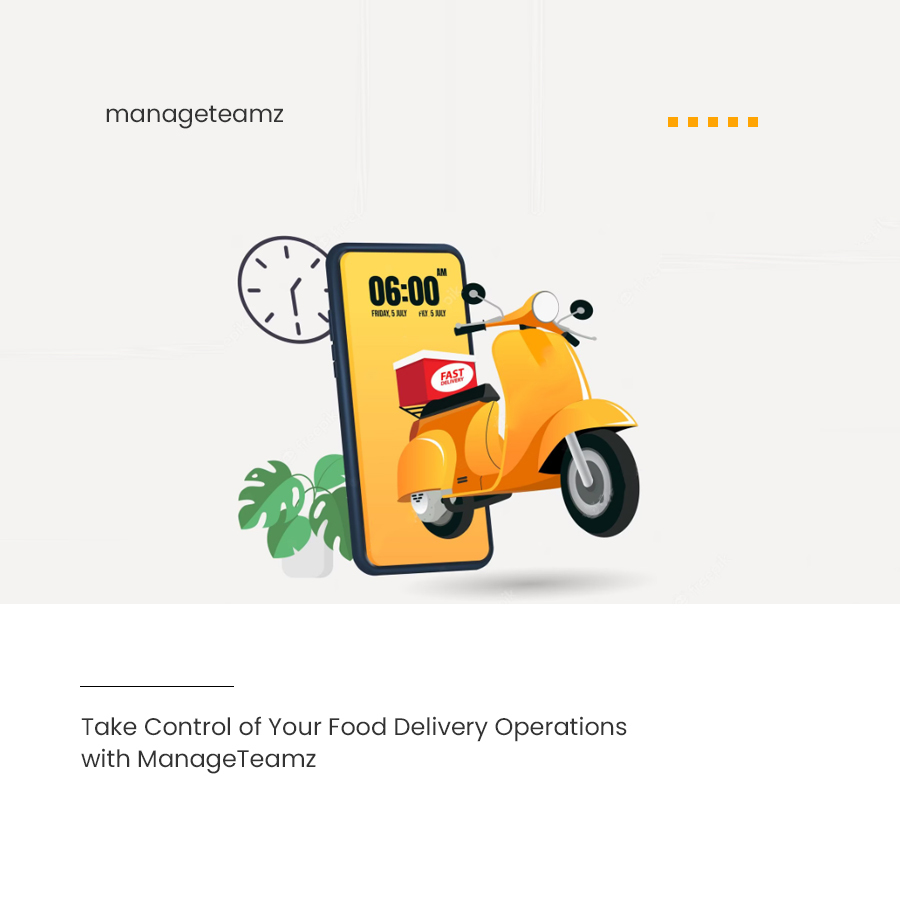 Are you tired of managing your #FoodDeliveryOperations manually? Say hello to #ManageTeamz, the state-of-the-art #FoodDeliveryManagement software that provides end-to-end #DeliverySolutions for restaurants and fast-food chains.

Enjoy a Free Trial: bit.ly/3WGMsvt