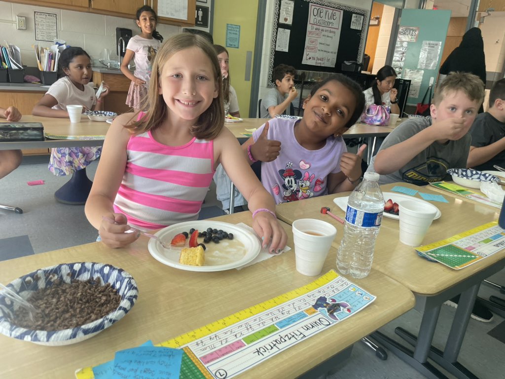 Part 2…. AMAZING Michigan Breakfast this morning!! Thank you parents for your help, yummy donations, and pancake-flipping skills!! #livoniapride