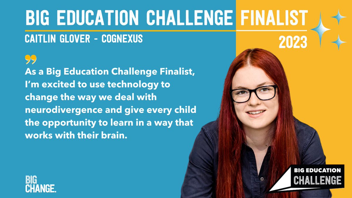 I'm so grateful for the opportunity to be a part of the <a href="/bigchange_/">Big Change</a> #BigEdChallenge and to show more kids that #Neurodivergence is a superpower!