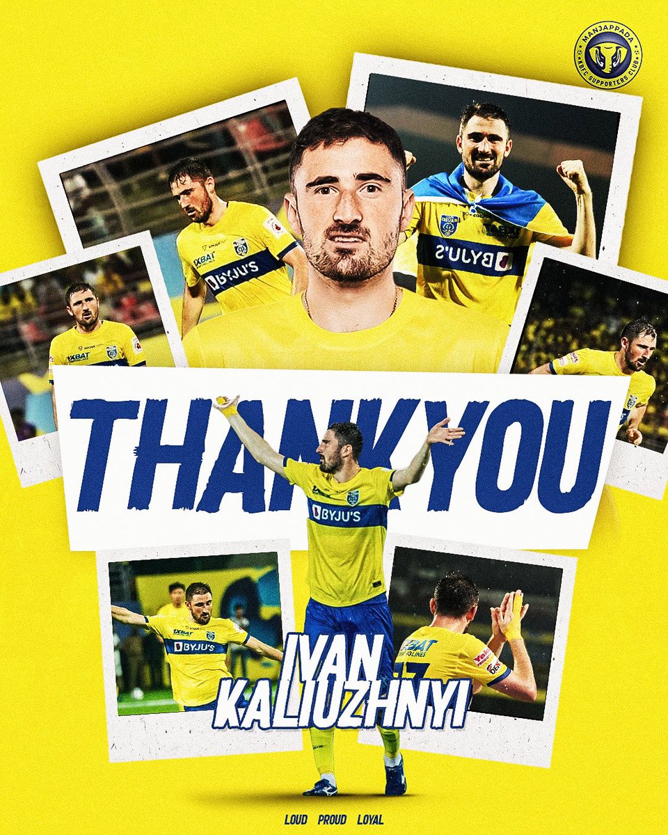 Thank you, Ivan, for lighting up the field with your unstoppable long-range strikes! ⚽🚀

#KoodeyundManjappada #Manjappada #KBFC
#YennumYellow #കേരളബ്ലാസ്റ്റേഴ്സ്
#OnceaBlasterAlwaysaBlaster
