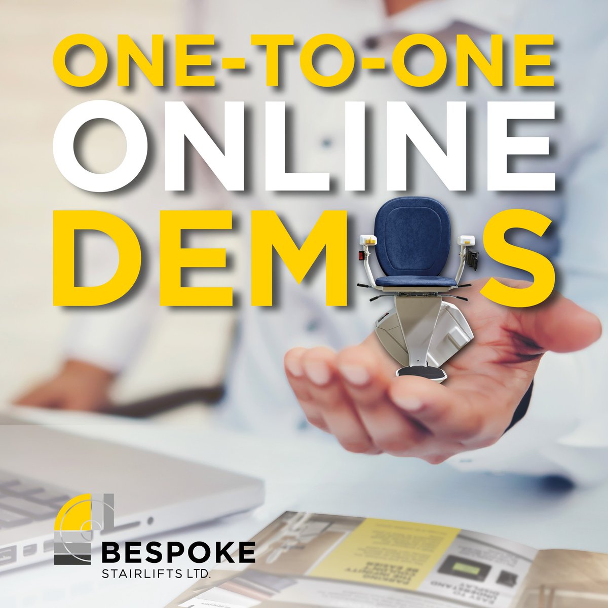 The @bespokeLifts #online #live video #demonstrations help #global #partners see the #quality, #features #benefits of our #Infinity #Synergy #stair #chair #lift.

A #sales rep. for your #region and #language

Email sales@bespokestairlifts.co.uk

#Worldwide #mobility