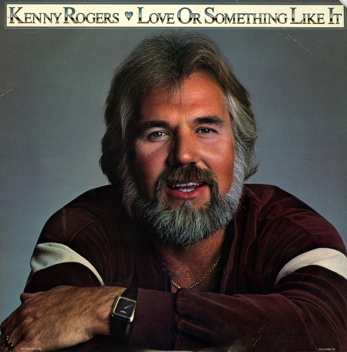 This week in 1978, Kenny Rogers released 'Love Or Something Like It'—the title track from his fourth solo album. Written by Kenny with Steve Glassmeyer from Kenny's band, Bloodline, the song went to #1 on the Billboard US Hot Country Songs Chart. -Team KR