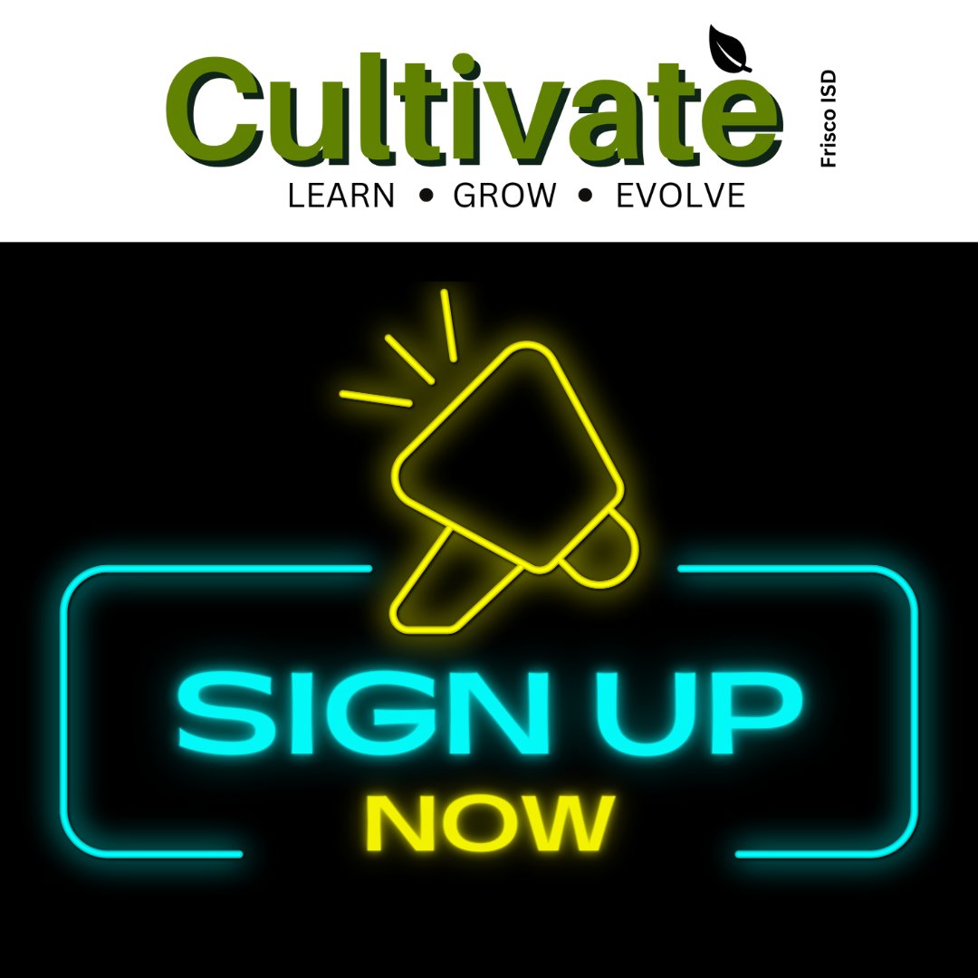 📢LAST DAY TO REGISTER FOR DAY 1 OF CULTIVATE '23!!📢 Link to register can be found in Strive.  Looking forward to learning with you all! More info - bit.ly/FISDPL. #FISDLearns #FISDCultivate23