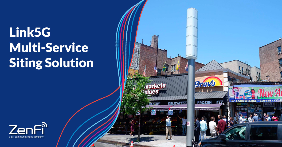 Say hello to Link5G, the multi-tenant, multi-service siting solution that's powering NYC with lightning-fast 5G connectivity. Bridging the digital divide &amp; accelerating 5G deployments, Link5G is the solution for all wireless networks in the city.