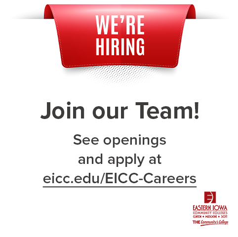 Eastern Iowa Community Colleges is seeking a full-time Education Instructor, 167 day contract. See details and apply at eicc.edu/about-eicc/car… #THECommunitysCollege #Hiring #ClintonIowa #QuadCities #HigherEdJobs