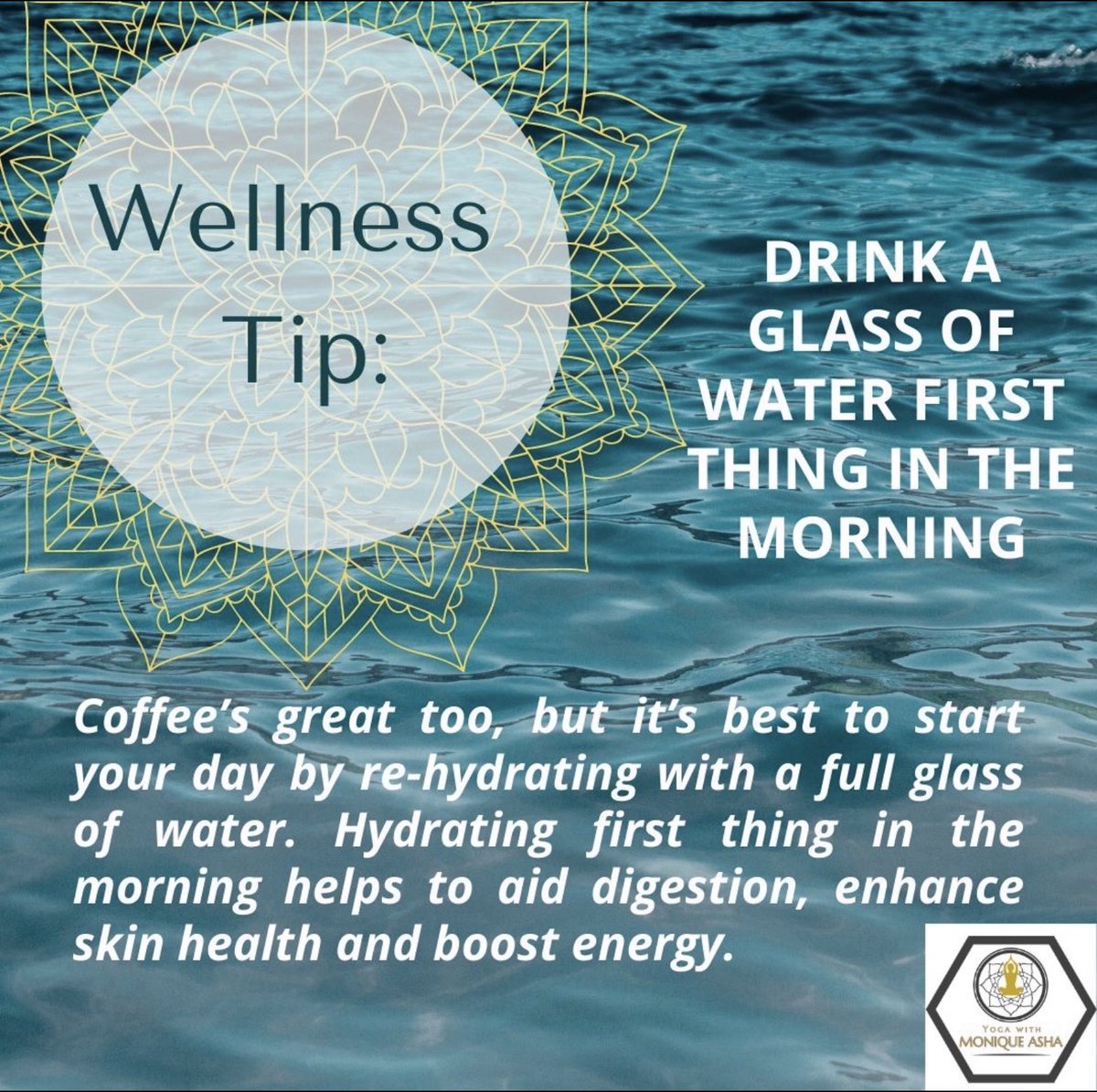 Drink your water! 💦 #water #drinkforhealth #hydrate #boostenergy #wellnesswednesday