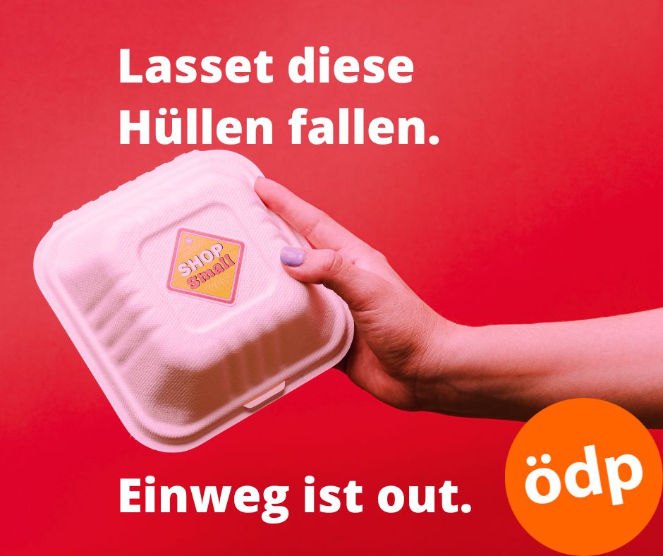 oedpbayern's tweet image. Es geht ohne, auch in Bayern: Einweggeschirr und -verpackungen sind out. Die ÖDP München tritt für eine Verpackungs-Steuer ein. Diese kann Gastronomiebetriebe und Verbraucherinnen* motivieren, auf Mehrweg umzusteigen. #ÖDP #orangeaktiv #einwegistkeinweg
tagesschau.de/inland/tuebing…