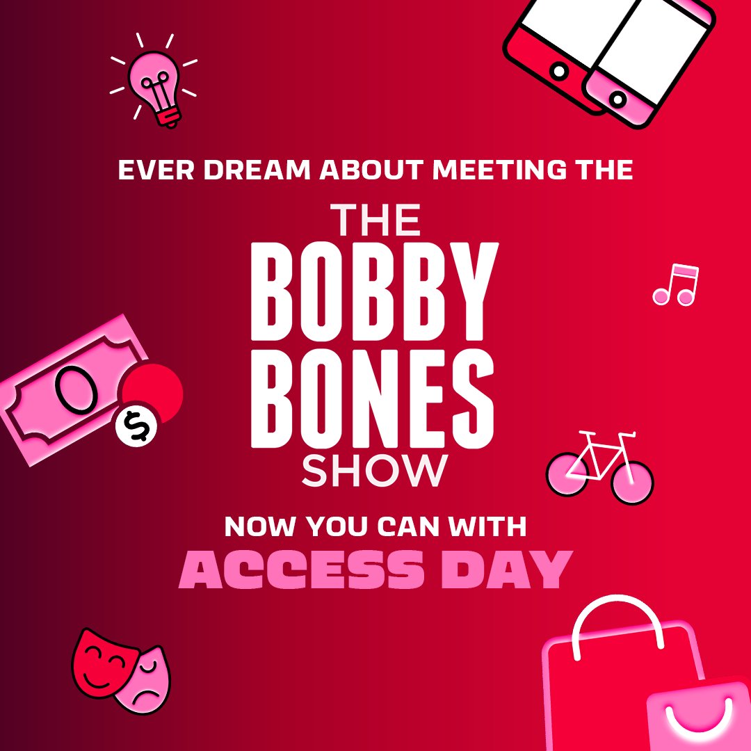 It's happening!!! #iHeartAccessDay is live now and we wanna meet YOU!

Enter here: iheartradioaccessday.com