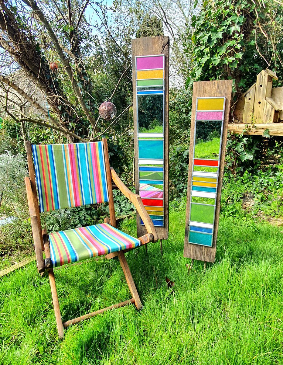 stripesco's tweet photo. A Great Project sent in by one of our customers; 👏🏼👏🏼

“A couple of years ago I was kindly given the frames to some 100+ year old deckchairs,
It was a fun project to restore them, and I used a canvas fabric from The Stripes Company - this design is called 'Climbing'.” https://t.co/wMPFl7mGQz
