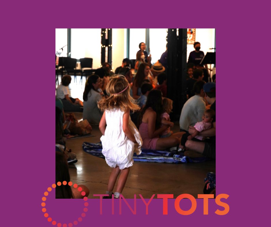 Our April Tiny Tots productions were a musical success! More than 2,000 people joined us as they explored the orchestra and its instruments. Your next chance to join us is in July!  We can’t wait to see you!