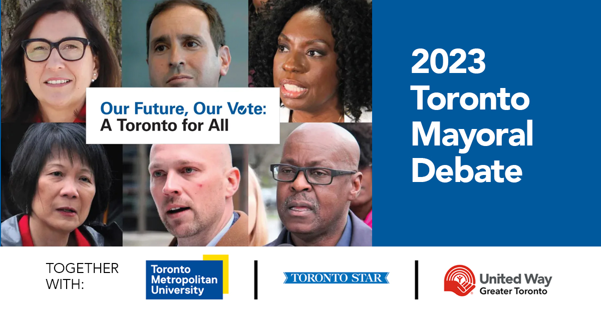 UWGreaterTO's tweet photo. 🚨Our Future, Our Vote: happening tonight!🚨

At 6:30 we're with @BradMBradford, @anabailaoTO, @marksaunders_TO, @JoshMatlow, @MitzieHunter and @oliviachow discussing  the pressing social and economic concerns facing communities across Toronto. 

More at https://t.co/ya4sYbQ3E5 https://t.co/3mdIpDdPyo