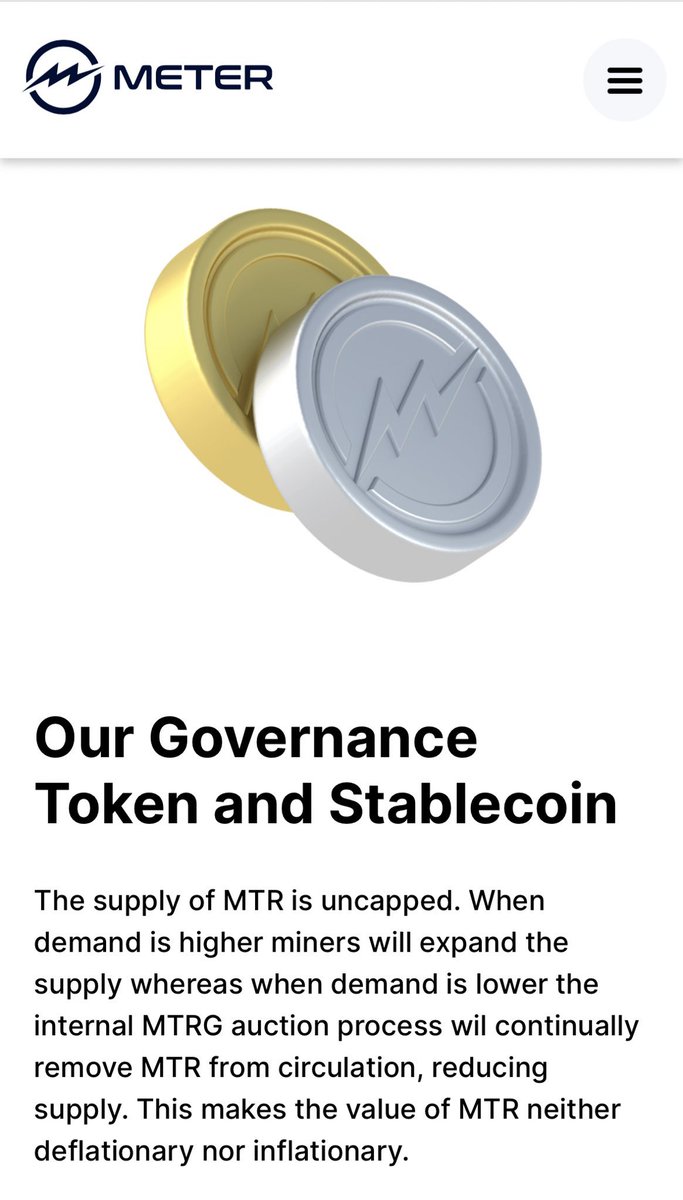 sortition1337's tweet photo. 4/10 
~Unlike traditional stablecoins backed by fiat reserves, $MTRG's stability comes from its algorithmic design. 
~This eliminates the need for centralized governance or reserves, making it truly decentralized. 🌐🔒 https://t.co/ivfDcp8EDl