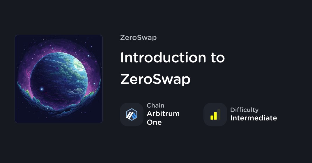 layer3's tweet image. Did you know some apps pay for gas every time you swap?

Explore our newest Quest to learn smart swapping with @ZeroSwapLabs 😃

l3.xyz/ZeroSwap