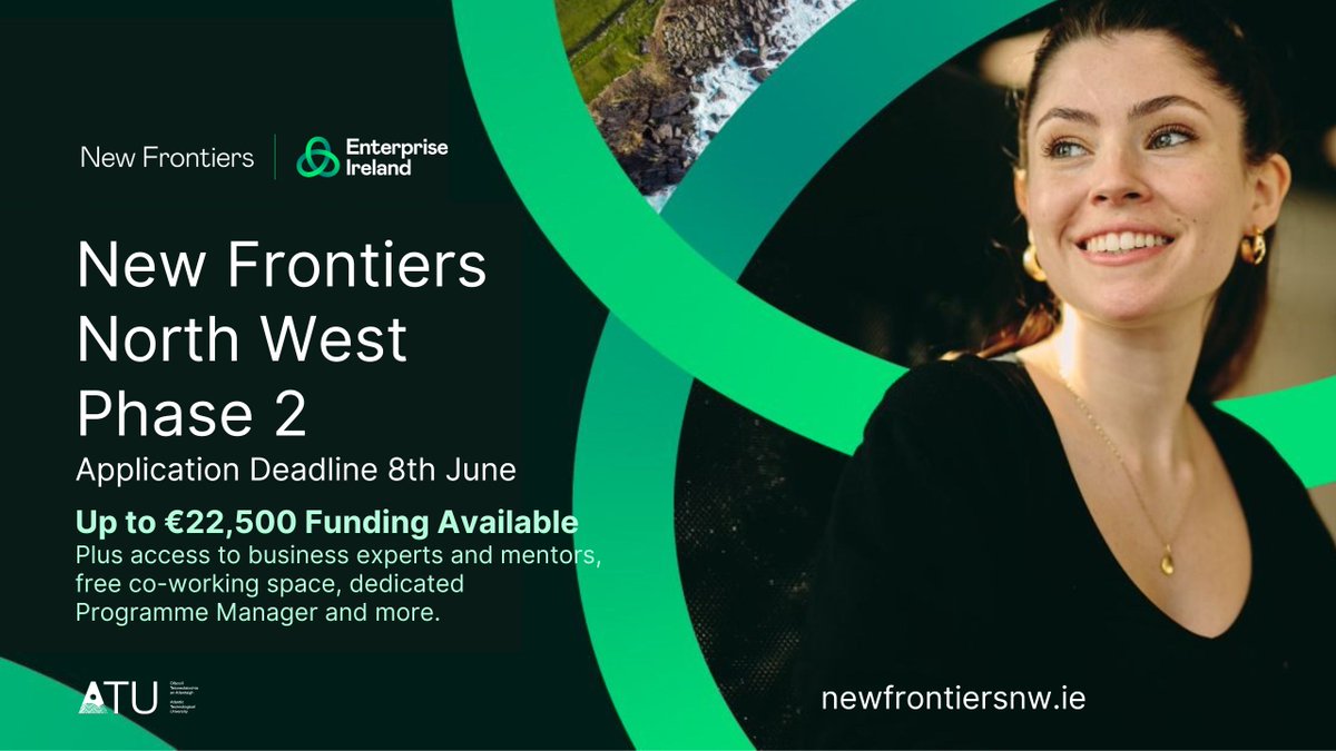 New Frontiers ATU Sligo - Donegal tweet media