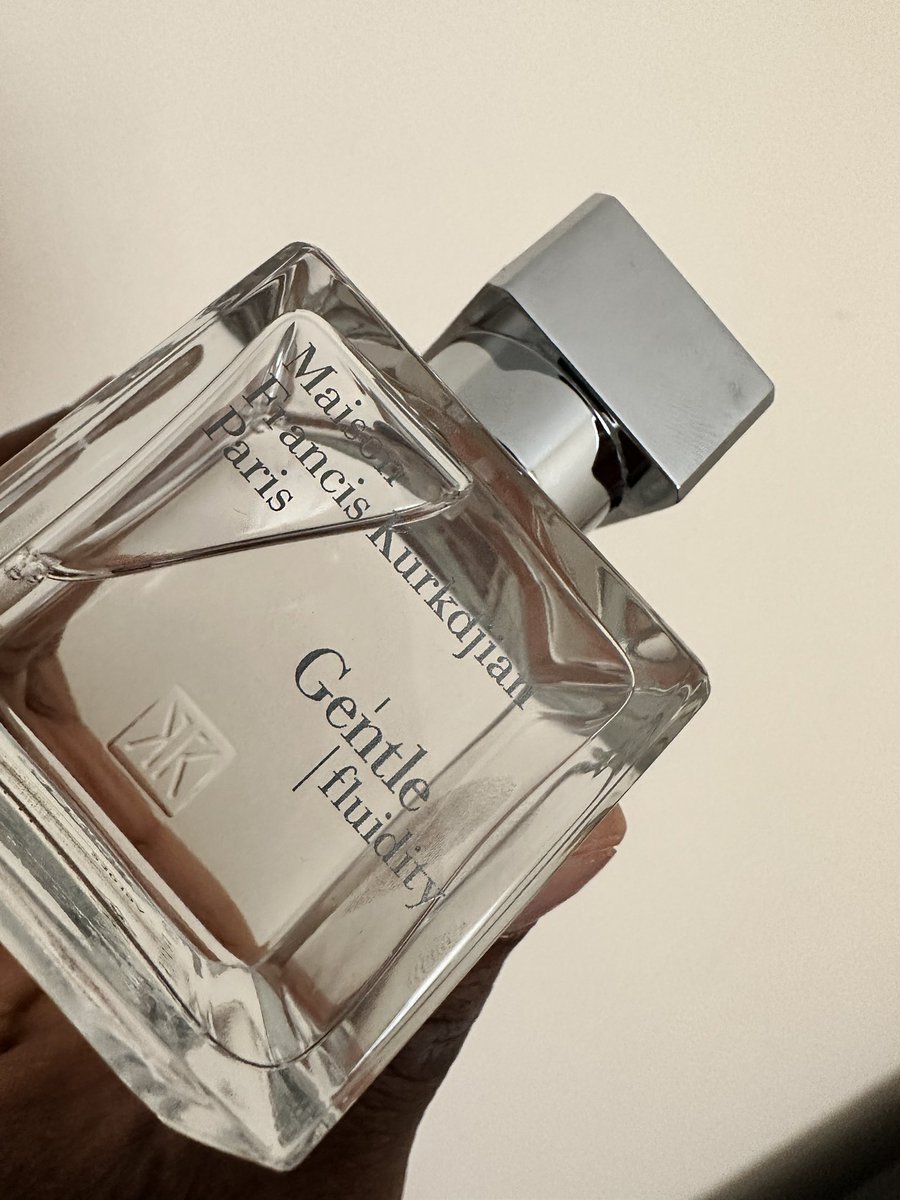 SOTD: Gentle Fluidity Silver. One of my absolute top freshies. On my second bottle.