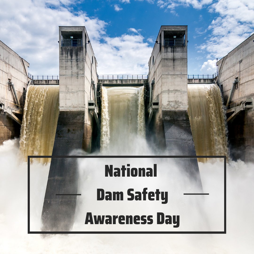 Dams are essential to the national infrastructure, providing renewable, clean energy. Practicing dam safety is a shared responsibility. Learn more here: damsafety.org/NDSAD. #publicpower #communitypowered