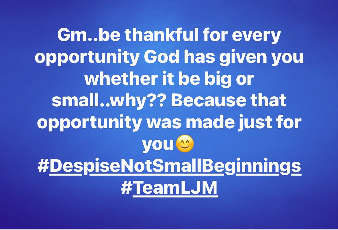 #keeppushing #keeptrusting #teamljm