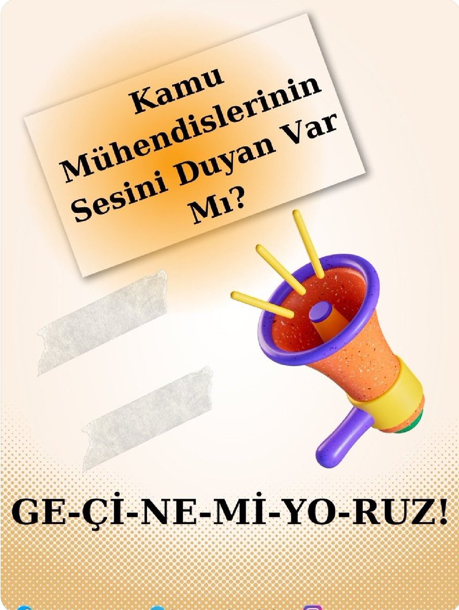 @maydin09 @vedatbilgn Kamu Mühendisleri artık bu adaletsizliğe vakit kaybetmeden çözüm bulunmasını istiyor. 
@kaMUhendisleri