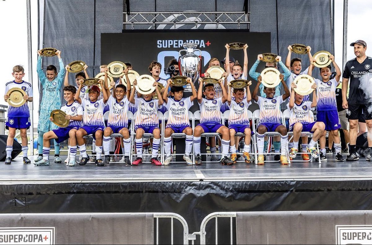 Congratulations to our #OrlandoCity U12 squad for bringing home the 2023 SuperCopa crown over the weekend! 💪