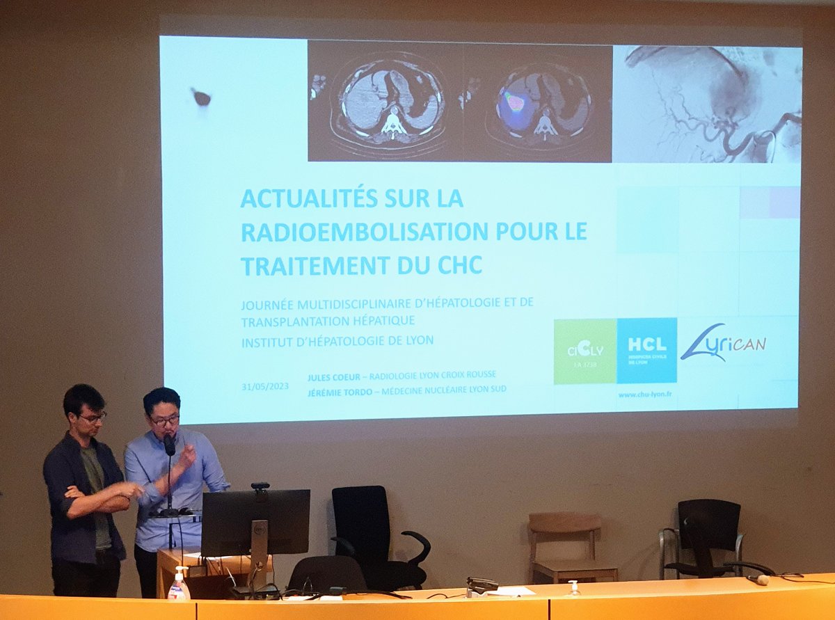 Journée Multidisciplinaire d'Hépatologie  et de Transplantation Hépatique
📍 Lyon

Organisée par l'Institut d'Hépatologie de Lyon futur #IHU Everest 🗻

Passionnantes présentations par tous les acteurs de la filière foie