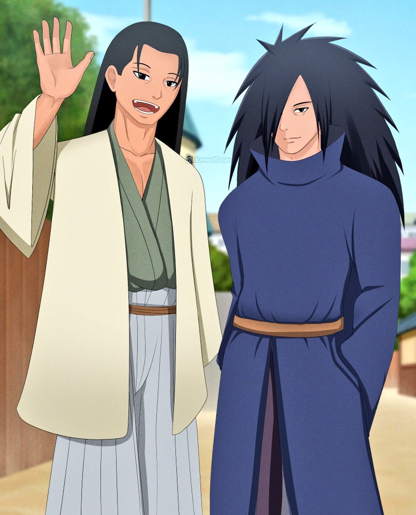Husbands and Wives:
Hashirama x Mito
Madara x Haru (OC)

#NARUTO #NarutoShippuden