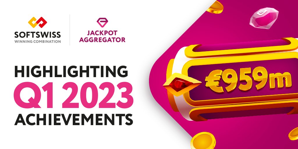 Approaching €1bn bets participated in jackpots: @softswiss Jackpot Aggregator’s Q1 2023 achievements

During Q1 2023, the SOFTSWISS Jackpot Aggregator drew almost 4,000 jackpots to exceed 16,000 since the product launch.

