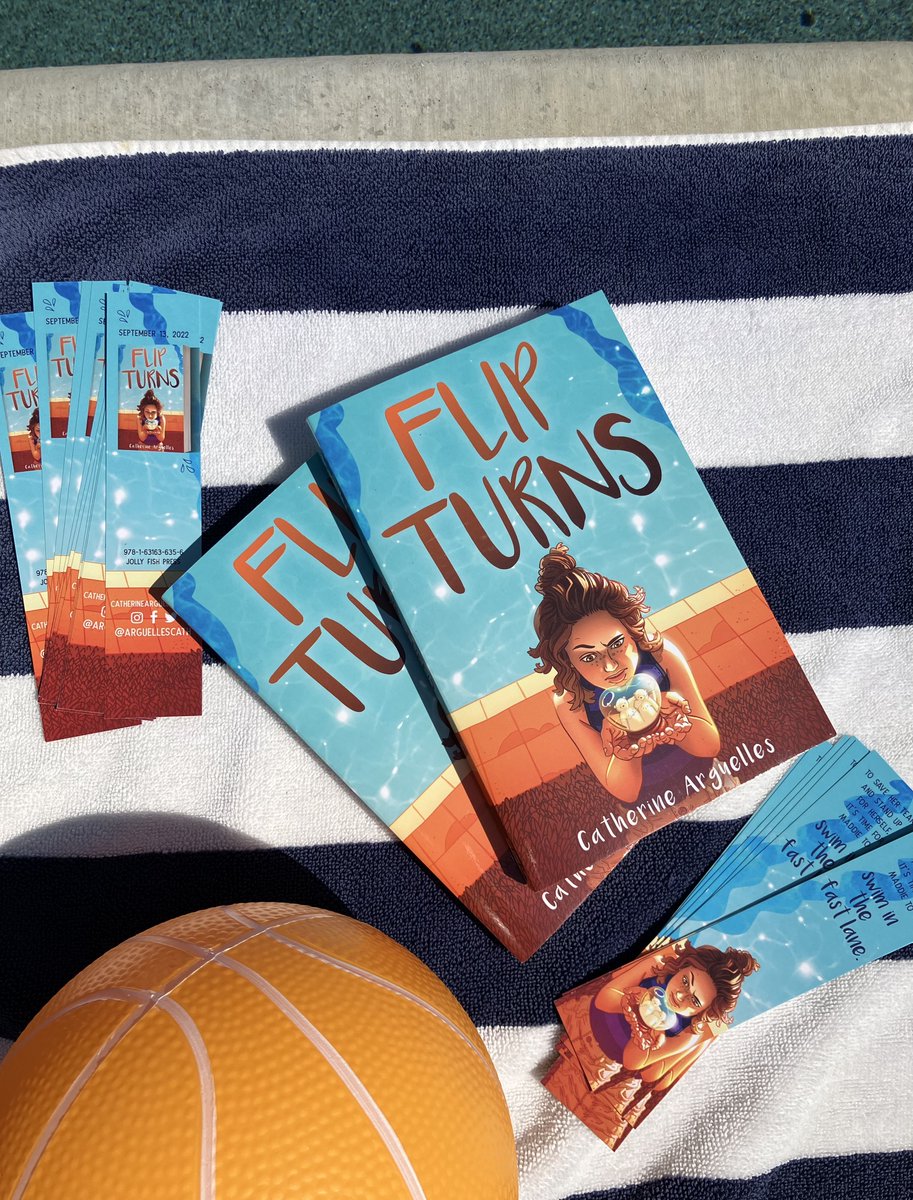 I'm giving away a couple copies of Flip Turns over on IG! Follow me there arguellescath for details! #giveaway #Bookgiveaway #mg #mglit #kidlit #teachers #librarians