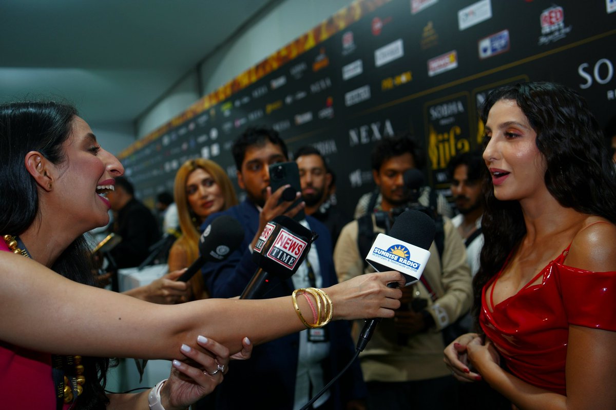 Some snippets from @IIFA rocks…! 💕 @maheepkapoor @ManishMalhotra @IuliaVantur #NoraFatehi #IIFARocks2023 #IIFA2023 #AbuDhabi #IIFAonYas