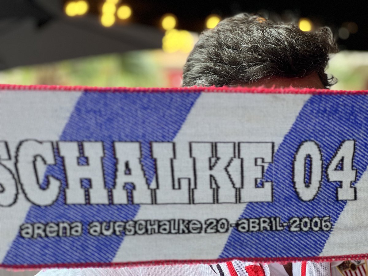 ⁦<a href="/S04_ID/">FC Shalke 04</a>⁩ wo alles begann ⁦<a href="/SevillaFC/">Sevilla Fútbol Club</a>⁩