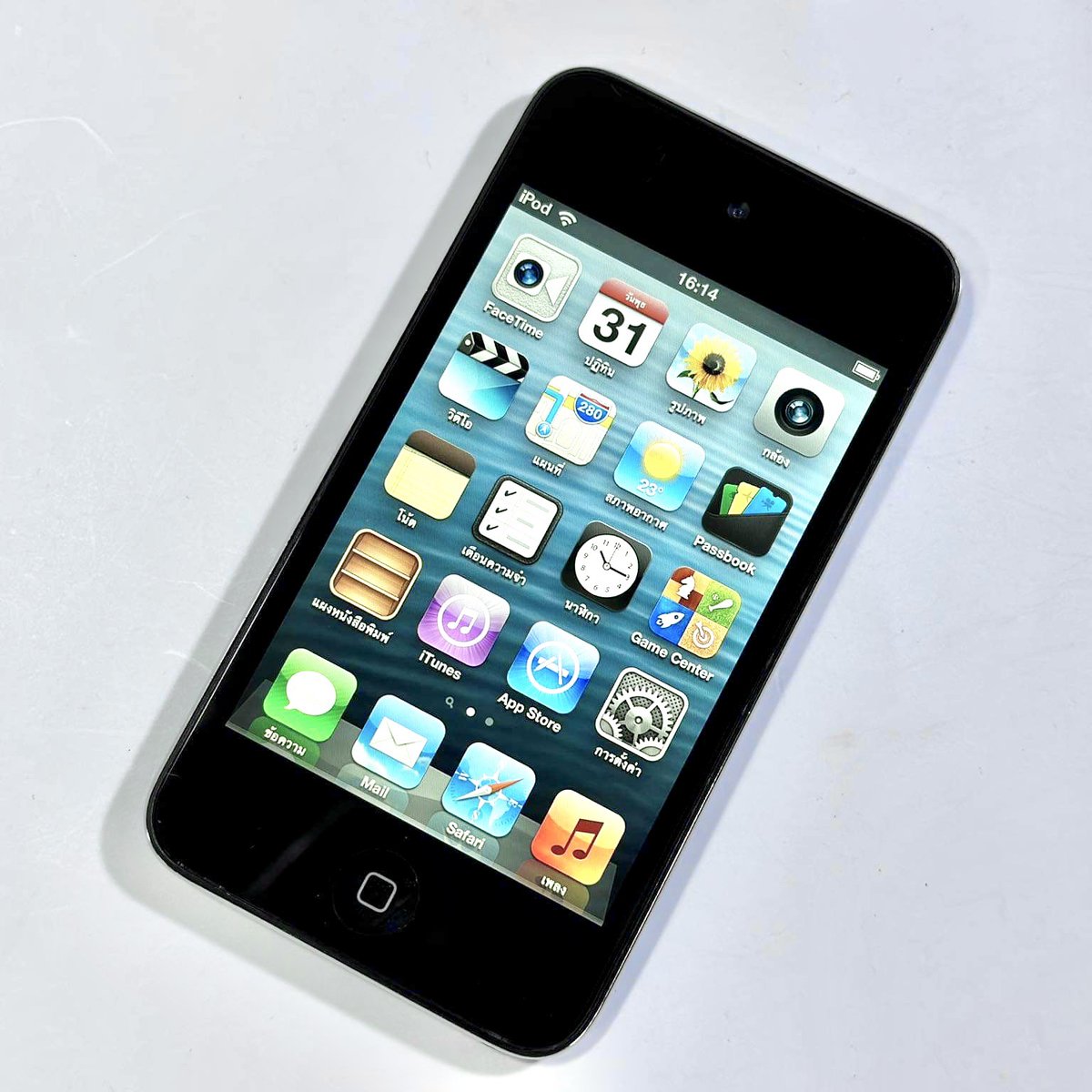ipod_time08's tweet photo. iPod Touch 4
ความจุ 32 gb
ทัช 4 สภาพโดยรวมสวย มีริ้วรอยบ้างเล็ก ๆ หลังสปาขัดเงาเรียบร้อย จอด้านล่างเริ่มติดเหลือง การใช้งานปกติหมดทุกฟังก์ชัน เชื่อมต่อ Bluetooth ได้ แบตเปลี่ยนมาใหม่ใช้งานกันไปยาว ๆ
ราคา 1,490.- ส่งฟรี
#ipod #ipodclassic #ไอพอด #ipod_timeinstock https://t.co/QtTf7yYQW0