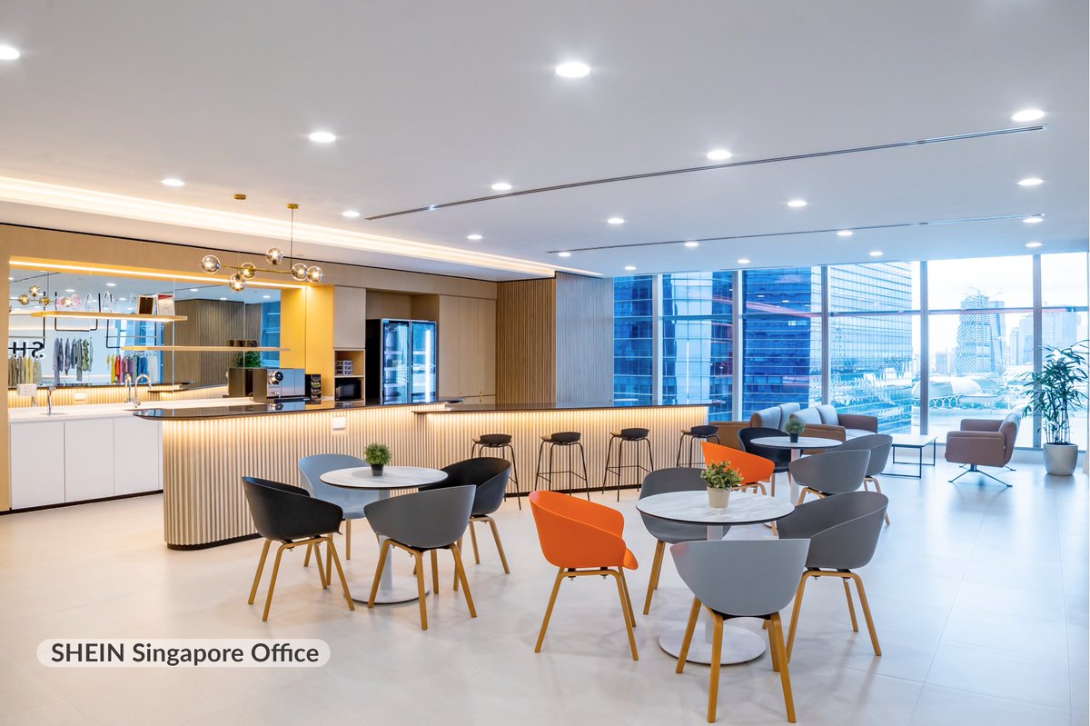 First stop on our #GlobalOfficeTour: Singapore! SHEIN's office is by Marina Bay and designed to inspire collaboration and creativity. Our employees are our greatest asset and we create work environments that foster their creativity and collaboration. #SHEINOffice #SHEINSingapore