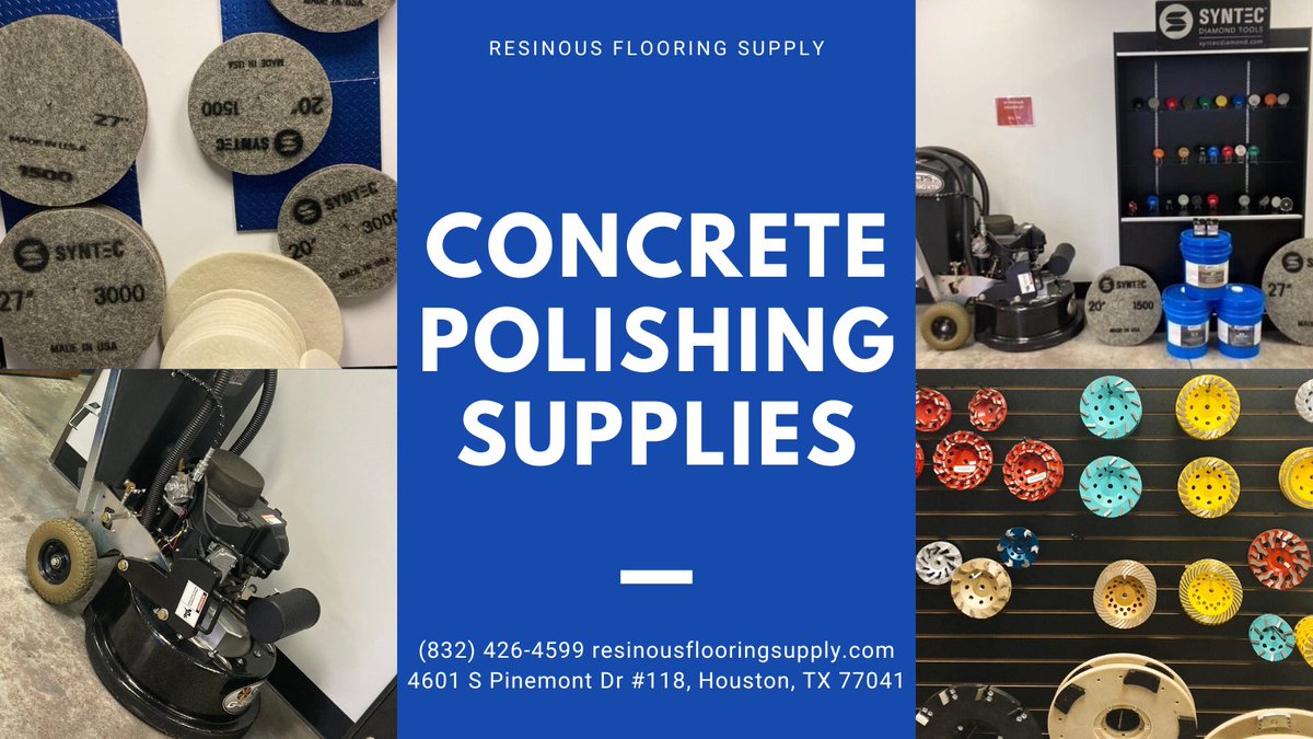 CONCRETE POLISHING SUPPLIES IN-STOCK 💥
#concrete #polishedconcrete #concretefloors #concreteflooring #polishedconcretefloors #flooringstore #concretework #concretelife #houstontx #shophouston