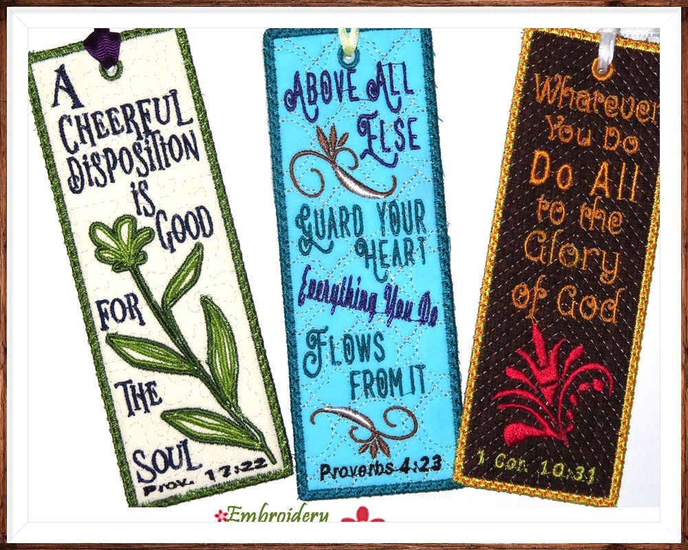 Have you seen our In The Hoop Bookmarks yet? Look inside... - 

#EmbroiderybyEdytheAnne  #InTheHoopMachineEmbroidery  #Quilting  #Sewing   #BookMarkshttps://mailchi.mp/inthehoopembroiderydesigns.com/bp-b