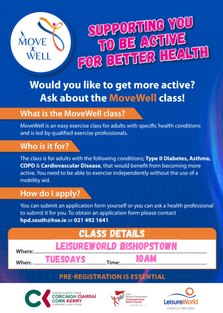 Movewell Class Available Now! Please Share