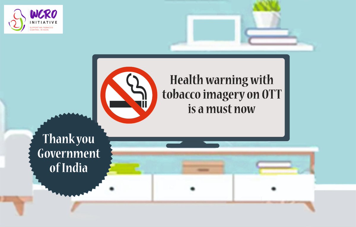 WcroInitiative's tweet photo. We thank you @PMOIndia @MoHFW_INDIA @mansukhmandviya for this important step taken during #AmritKaal towards a #TobaccoFreeIndia  #WorldNoTobaccoDay2023 #WorldNoTobaccoDay https://t.co/TwEHHHhjiz