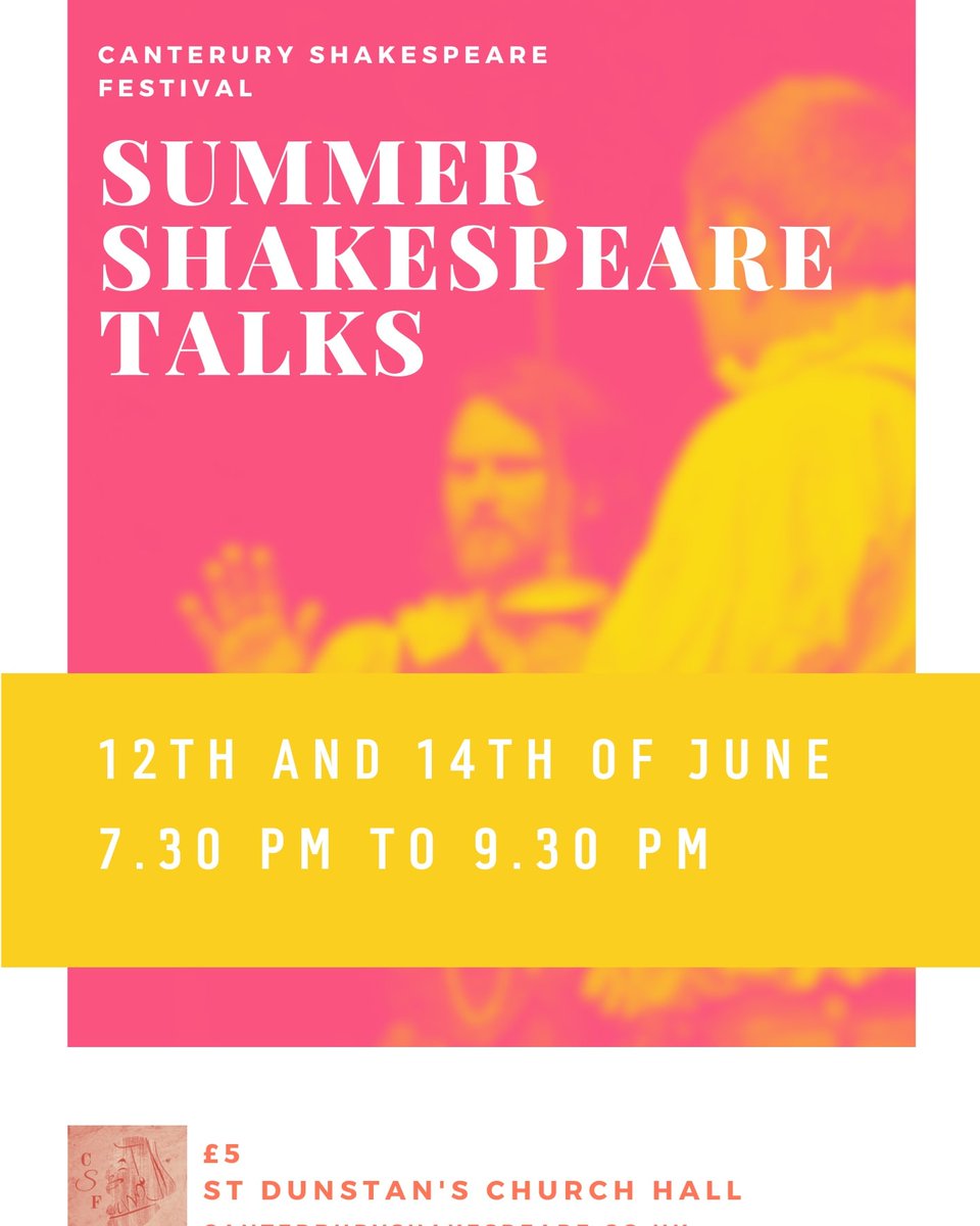Canterbury Shakespeare Festival tweet media