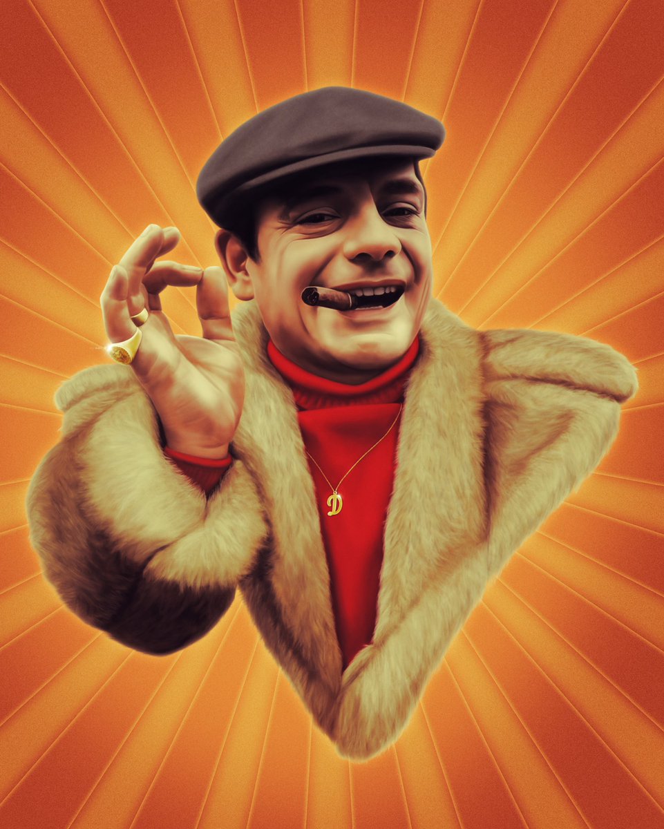 New illustration of my absolute favourite character in TV history…Delboy